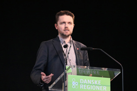 Regionsrådsmedlem i Region Hovedstaden Jens Mandrup (SF)