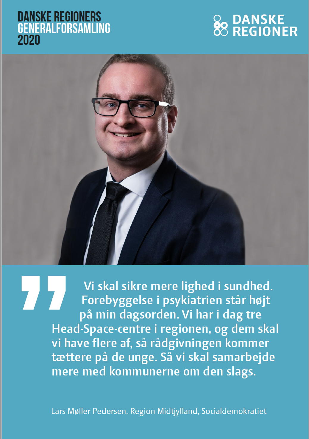 Foto af Lars Møller Pedersen, Region Midtjylland, Socialdemokratiet.