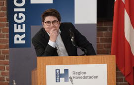 Regionsrådsmedlem i Region Hovedstaden Christoffer Buster Reinhardt (K)