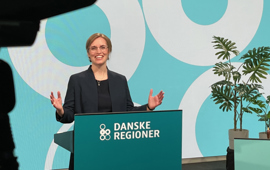 Formand for Danske Regioner Stephanie Lose (V)