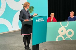 Formandskabet for Danske Regioner Stephanie Lose (V) og Ulla Astman (S)