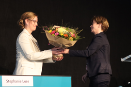 Nuværende formand for Danske Regioner Stephanie Lose (V) og nuværende 1. næstformand for Danske Regioner Ulla Astman (A)