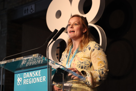 Regionsrådsmedlem Henriette Schlesinger (V), Region Syddanmark på talerstolen