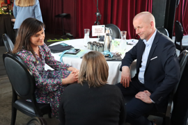 Politisk ordfører Sophie Løhde (V) og Regionsrådsmedlem Martin Geertsen (V), Region Hovedstaden