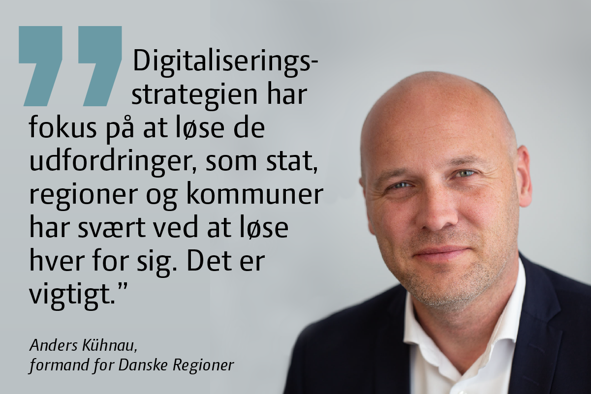 Danske Regioners formand, Anders Kühnau