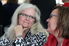 Folketingsmedlemmerne Liselott Blixt og Susanne Eilersen, Dansk Folkeparti
