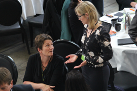 Regionsrådsformand i Syddanmark Stephanie Lose og regionsdirektør Jane Kraglund