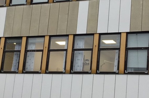 "BDA"-bygningen på Regionshospitalet Horsens
