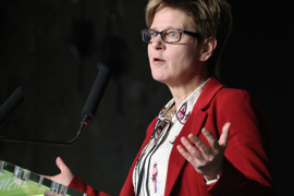 Regionsrådsformand i Region Nordjylland Ulla Astman holder tale til Danske Regions generalforsamling