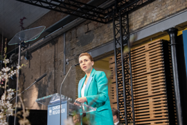 Statsminister Mette Frederiksen (A) holder tale ved Regionernes Politiske Topmøde