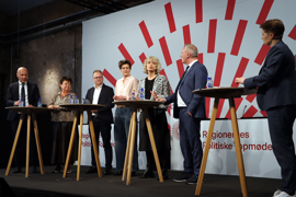 Panelet til politisk debat 