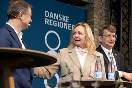 Formand for Det Konservative Folkeparti Mona Juul til partilederdebat