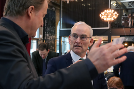 Direktør for Danske Patienter Morten Freil og Regionsrådsmedlem Per Larsen (C), Region Nordjylland