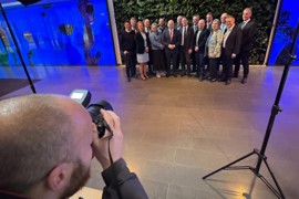 Fotografering af Danske Regioners nye bestyrelse 