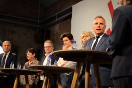 Panelet til politisk debat 