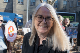 Regionsrådsmedlem Pernille Buhelt (A), Region Nordjylland, Ankommer