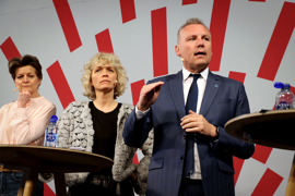 Politisk debat: formand for lægeforeningen, Camilla Rathcke, forkvinde for Danske Sygeplejeråd, Dorthe Danbjørg og direktør i Diabetesforeningen, Claus Richter