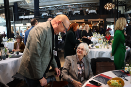 Regionsrådsmedlem i Region Nordjylland, Ib Madsen (O) og regionsrådsmedlem i Region Østdanmark, Pia Kjærsgaard (O)