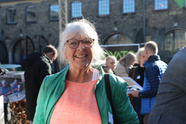 Regionsrådsmedlem Marianne Friis-Mikkelsen (C), Region Hovedstaden, ankommer