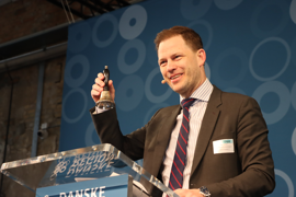 Næstformand for Danske Regioner, Mads Duedahl (V), åbner Generalforsamlingen