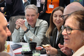 Regionsrådsmedlemmer i Region Midtjylland, Niels Borring (A), Michele Offenbach Holm (A) og Else Søjmark (A) 